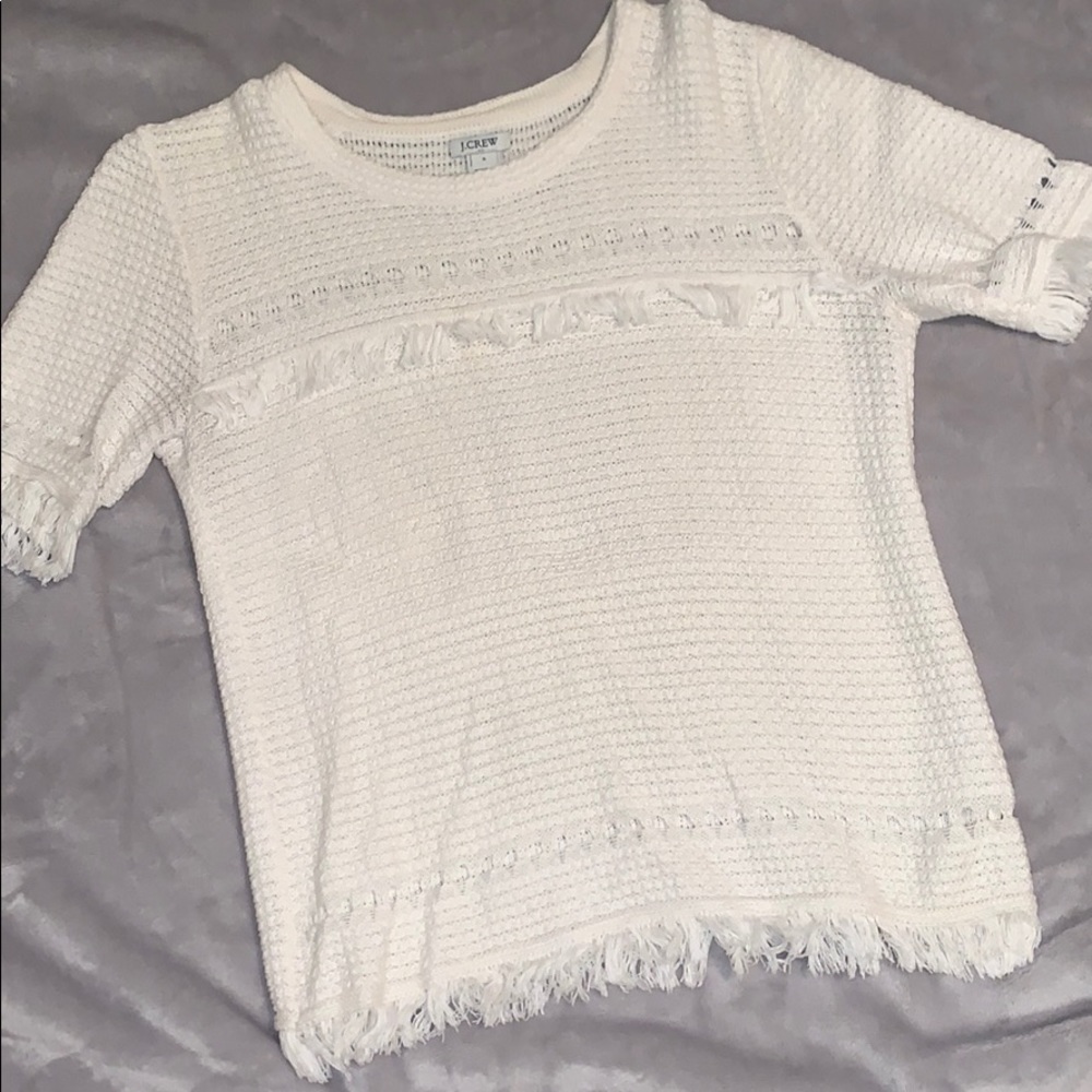 🤍J Crew Short Sleeve Sweater - Size S🤍